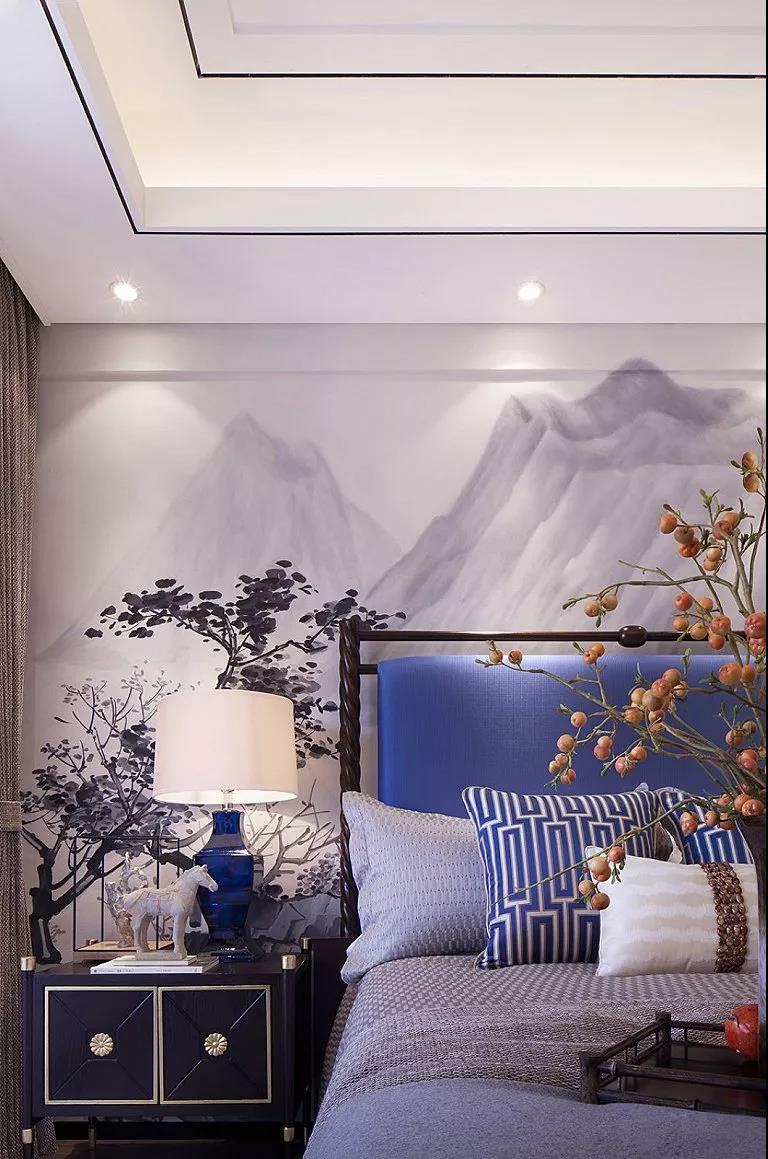 新中式卧室，专属中国人的卧室